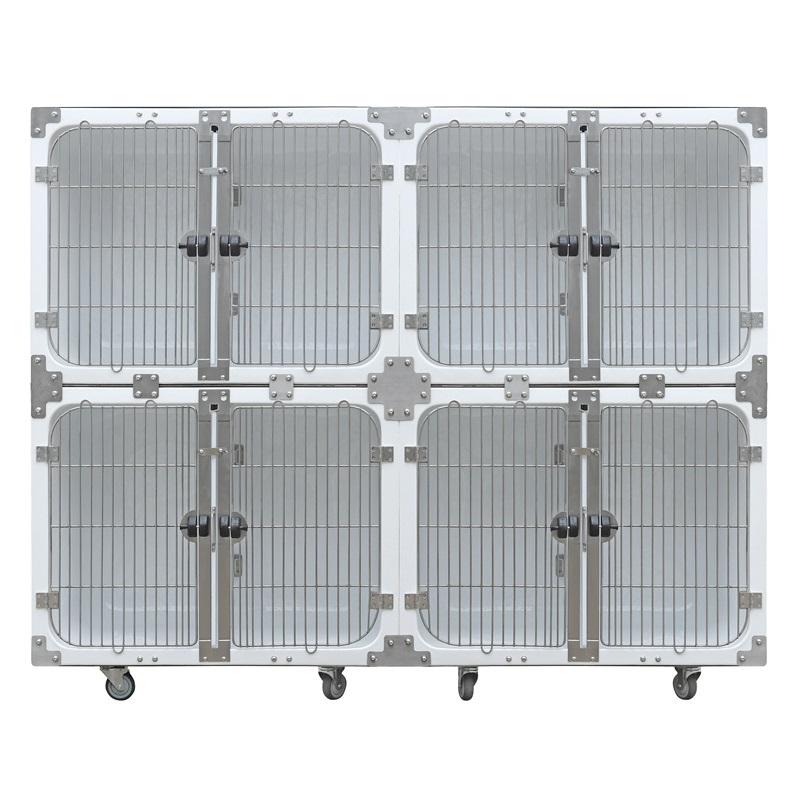 ویٹرنری واٹر پروف فائبرگلاس ماڈیولر ڈاگ کیج